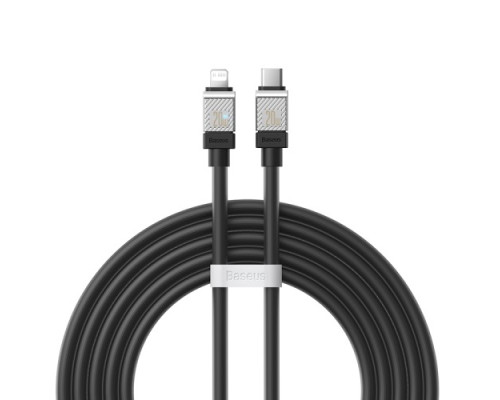 PD кабель Baseus CoolPlay Series Fast Charging Cable Type-C to iP 20W 2m Black CAKW000101 mag-693217262660054696