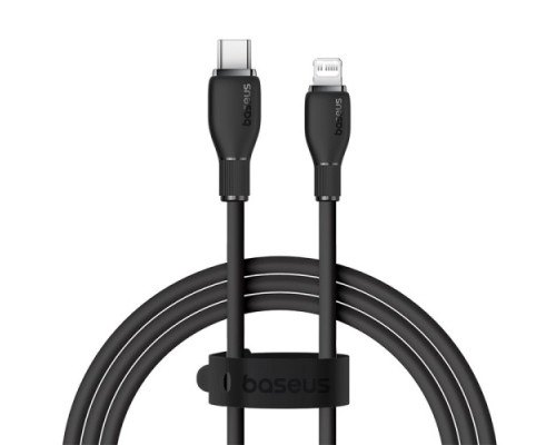 PD кабель Baseus Pudding Series Fast Charging Cable Type-C to iP 20W 1.2m Black P10355701111-00 mag-693217263422356122