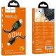 PD Кабель HOCO U146 Mundo charging data cable C to C 60W/1.2m Black mag-6942007671392153951