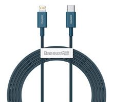PD кабель Baseus Superior Series Fast Charging Data Cable Type-C to iP PD 20W 2m Blue CATLYS-C03 mag-695315620537661656