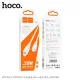 PD Кабель HOCO X93 Force PD20W charging data cable for Lightning 1m. White mag-6931474790651152100