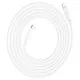PD Кабель HOCO X93 Force PD20W charging data cable for Lightning 1m. White mag-6931474790651152100