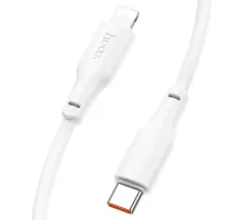 PD Кабель HOCO X93 Force PD20W charging data cable for Lightning 2m. White mag-6931474790668151113