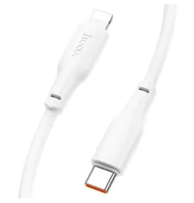 PD Кабель HOCO X93 Force PD20W charging data cable for Lightning 2m. White mag-6931474790668151113