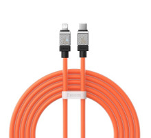 PD кабель Baseus CoolPlay Series Fast Charging Cable Type-C to iP 20W 2m Orange CAKW000107 mag-693217262663154697