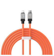 PD кабель Baseus CoolPlay Series Fast Charging Cable Type-C to iP 20W 2m Orange CAKW000107 mag-693217262663154697