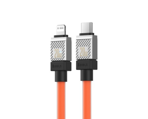 PD кабель Baseus CoolPlay Series Fast Charging Cable Type-C to iP 20W 2m Orange CAKW000107 mag-693217262663154697