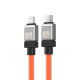 PD кабель Baseus CoolPlay Series Fast Charging Cable Type-C to iP 20W 2m Orange CAKW000107 mag-693217262663154697