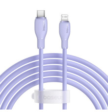 PD кабель Baseus Pudding Series Fast Charging Cable Type-C to iP 20W 2m Purple P10355701511-01 mag-693217263424756124
