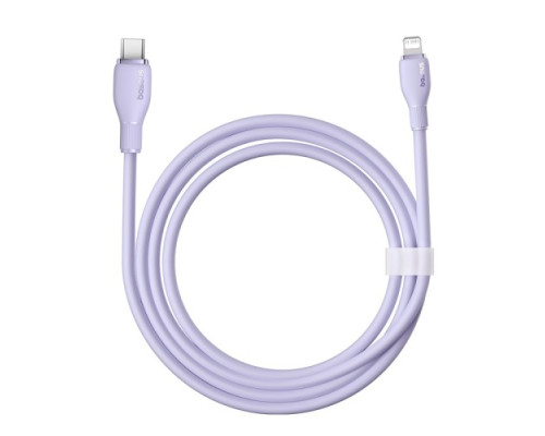 PD кабель Baseus Pudding Series Fast Charging Cable Type-C to iP 20W 2m Purple P10355701511-01 mag-693217263424756124