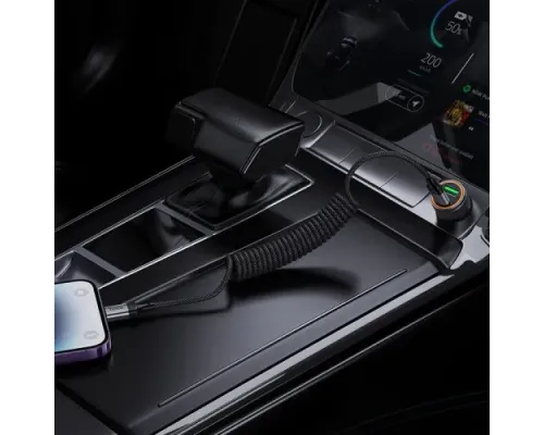 PD Кабель HOCO X121 Nuevo PD27W charging data cable iP to C 1.5 m Black mag-6942007663748153936