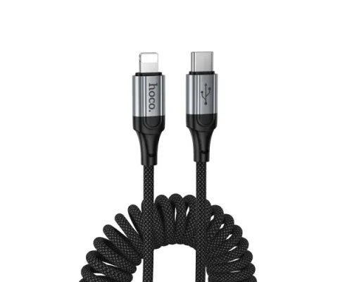 PD Кабель HOCO X121 Nuevo PD27W charging data cable iP to C 1.5 m Black mag-6942007663748153936