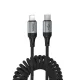 PD Кабель HOCO X121 Nuevo PD27W charging data cable iP to C 1.5 m Black mag-6942007663748153936