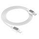 PD Кабель HOCO X108 Benefit PD silicone charging data cable iP 27W/1m White mag-6942007632188131849