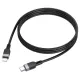 PD Кабель HOCO X109 Energy silicone charging data cable Type-C-to-iP 27W/1m. Black mag-6942007636186145053