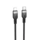 PD Кабель HOCO X109 Energy silicone charging data cable Type-C-to-iP 27W/3m. Black mag-6942007636339152310