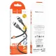 PD Кабель HOCO X109 Energy silicone charging data cable Type-C-to-iP 27W/3m. Black mag-6942007636339152310