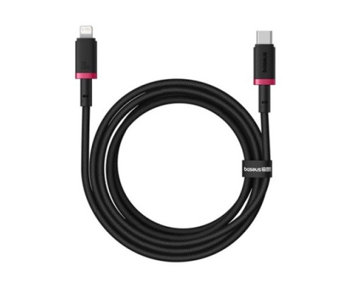PD Кабель Baseus Dura Series Type-C to Lightning 20W 2m Black-red P10377800U01-03 mag-6932172669928107262