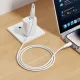 PD Кабель HOCO X124 Bien PD27W silicone charging data cable iP/1m White mag-6942007664394153937