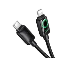 PD Кабель HOCO U146 Mundo PD charging data cable iP 30W/1.2m Black mag-6942007671361153047