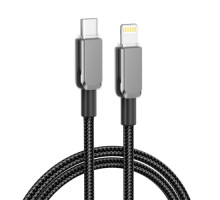 Кабель XO NB-Q250A PD 27W/1m Type-c to Lightning Fast Charging Чорний mag-6920680844623967