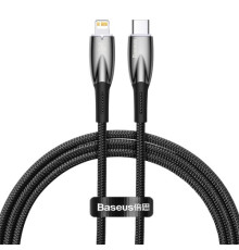 PD Кабель Baseus Glimmer Series Fast Charging Data Cable Type-C to iP 20W 1m Black CADH000001 mag-693217261784454575