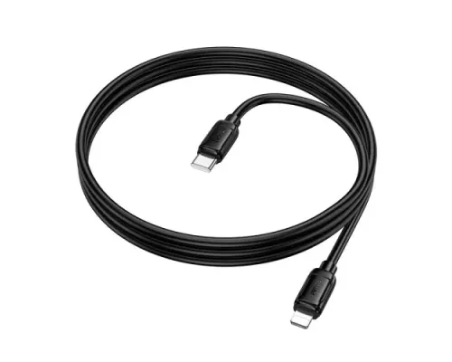 PD Кабель HOCO X115 Surpass PD27W fast charging data cable iP 1m Black mag-6942007651950144071