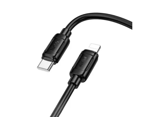 PD Кабель HOCO X115 Surpass PD27W fast charging data cable iP 1m Black mag-6942007651950144071