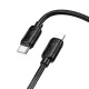 PD Кабель HOCO X115 Surpass PD27W fast charging data cable iP 1m Black mag-6942007651950144071