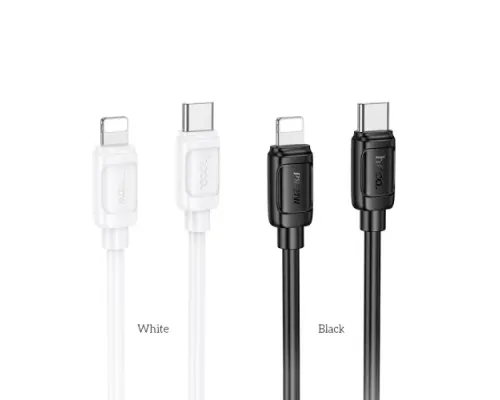 PD Кабель HOCO X115 Surpass PD27W fast charging data cable iP 1m Black mag-6942007651950144071