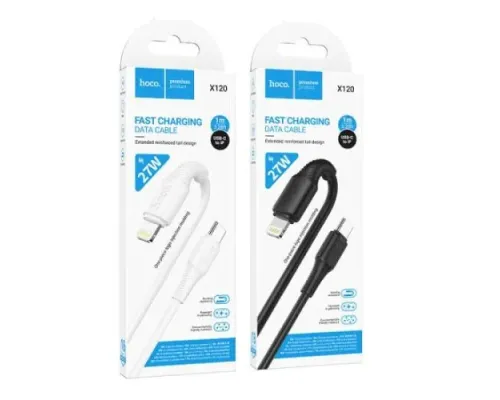 PD Кабель X120 Beneficio PD27W charging data cable iP 1m White mag-6942007658850153973