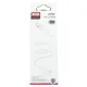 Кабель XO NB-Q231A PD 27W/1m Rock Series Type-c to Lightning Білий mag-6920680833481147579