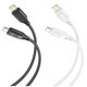 Кабель XO NB-Q236A Braided Type-c to Lightning 27W Data Cable Чорний mag-69206808342351036