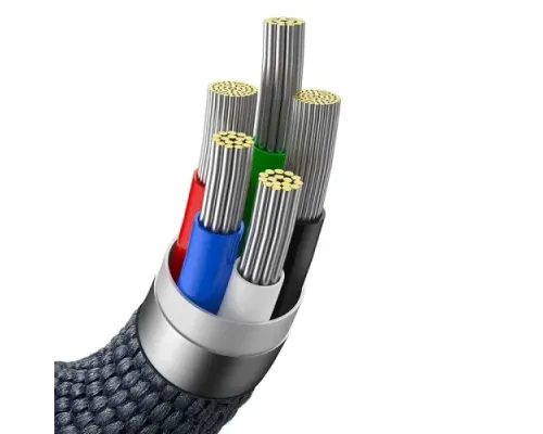 PD кабель Baseus Crystal Shine Series Fast Charging Type-C to iP 20W 1.2m Black CAJY000201 mag-6932172602741144949