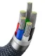 PD кабель Baseus Crystal Shine Series Fast Charging Type-C to iP 20W 1.2m Black CAJY000201 mag-6932172602741144949