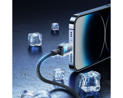 PD кабель Baseus Unbreakable Series Fast Charging Type-C to iP 20W 2m Black P10355803111-01 mag-693217263319654579