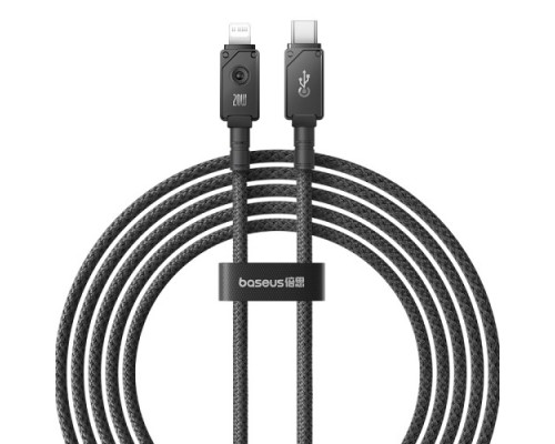 PD кабель Baseus Unbreakable Series Fast Charging Type-C to iP 20W 2m Black P10355803111-01 mag-693217263319654579