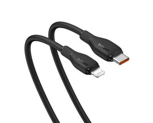 PD кабель Baseus Pudding Series Fast Charging Cable Type-C to iP 20W 2m Black P10355701111-01 mag-693217263426154704
