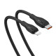 PD кабель Baseus Pudding Series Fast Charging Cable Type-C to iP 20W 2m Black P10355701111-01 mag-693217263426154704