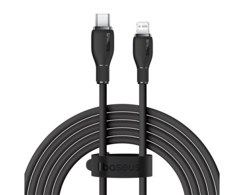 PD кабель Baseus Pudding Series Fast Charging Cable Type-C to iP 20W 2m Black P10355701111-01 mag-693217263426154704