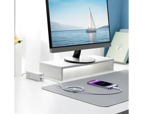 PD кабель Baseus Pudding Series Fast Charging Cable Type-C to iP 20W 1.2m White P10355701221-00 mag-6932172634216145701