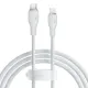 PD кабель Baseus Pudding Series Fast Charging Cable Type-C to iP 20W 1.2m White P10355701221-00 mag-6932172634216145701
