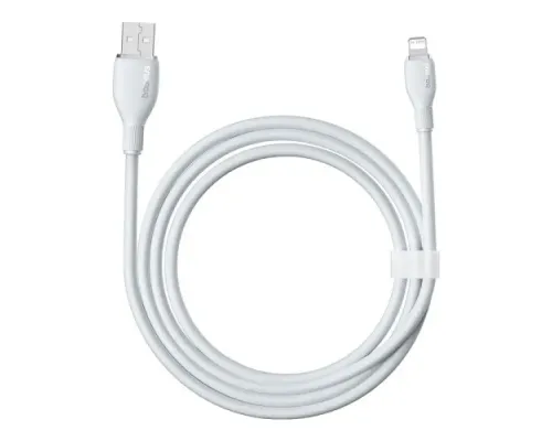 PD кабель Baseus Pudding Series Fast Charging Cable Type-C to iP 20W 1.2m White P10355701221-00 mag-6932172634216145701