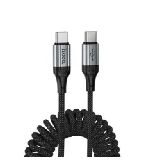 PD Кабель HOCO X121 Nuevo 60W charging data cable C to C 1.5 m Black mag-6942007663786154188