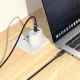 PD Кабель HOCO U153 Extreme100W multi-protocol charging cable C to C Black mag-6942007677233153940