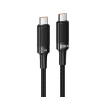 PD Кабель HOCO U153 Extreme100W multi-protocol charging cable C to C Black mag-6942007677233153940