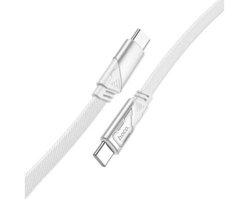 PD Кабель HOCO U119 Machine 60W charging data cable Type-C to Type-C 1,2m Gray mag-694200760503859760