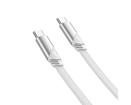 PD Кабель HOCO U119 Machine 60W charging data cable Type-C to Type-C 1,2m Gray mag-694200760503859760