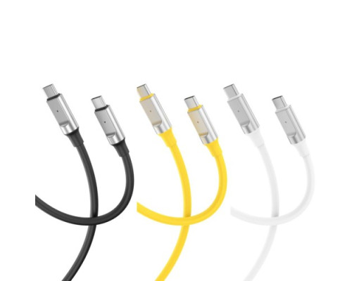 Кабель XO NB-Q252B PD 60W/1m Type-C to Type-C Fast Charging Чорний mag-6920680844807958