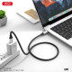 Кабель XO NB-Q252B PD 60W/1m Type-C to Type-C Fast Charging Чорний mag-6920680844807958